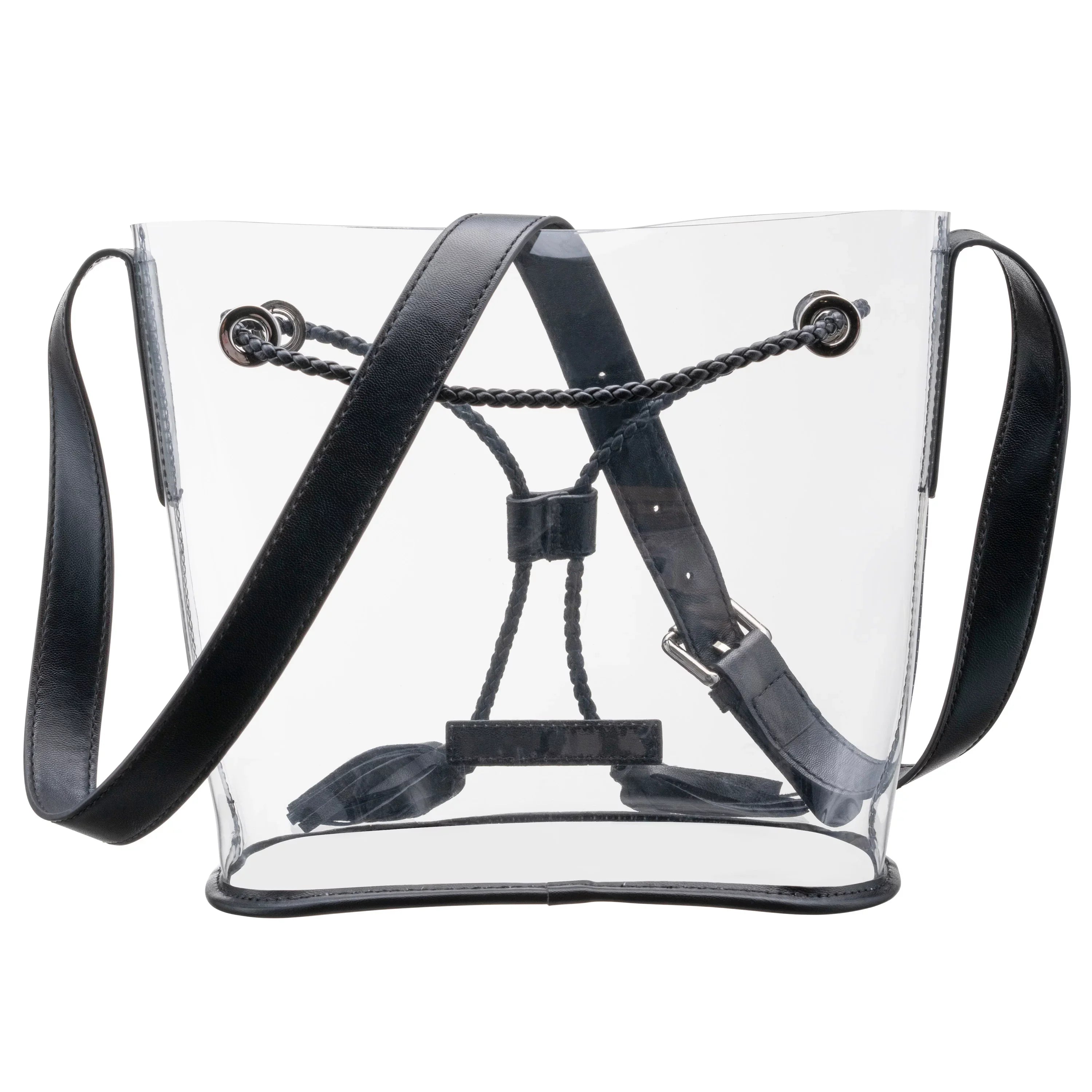 Stylish Clear Bucket Bag