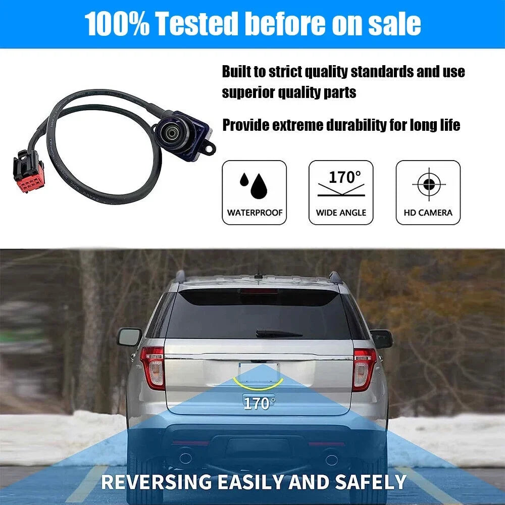 KingFurt OE Rear View Camera 68417057AA for RAM Promaster 1500 2500 3500 2018-2021, Genuine Replacement, 1 Camera - Exclusive Design