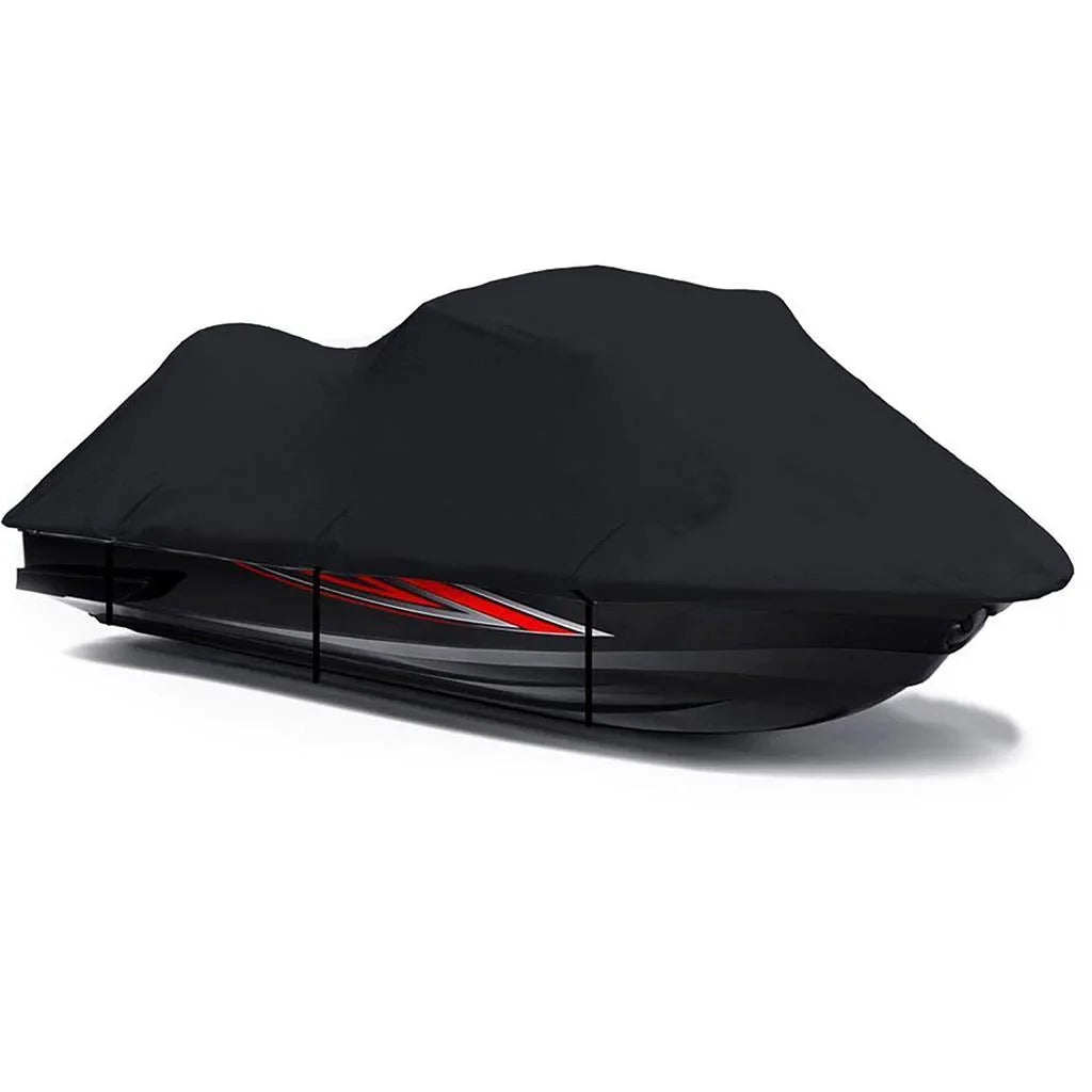 BLACK TOP OF THE LINE JET SKI Cover Compatible for Sea Doo Sea-Doo XP Bombardier 1997 2000 2001 2002 Jet Ski PWC Cover 1-2 Seater - Exclusive Design