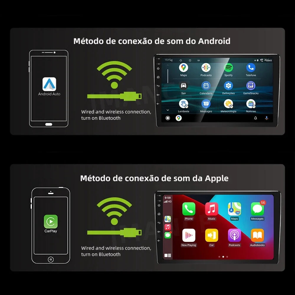 For Ford Mustang 2010-2014 10.1" Android 11 Car Radio Stereo Carplay GPS Navi 2G+32G