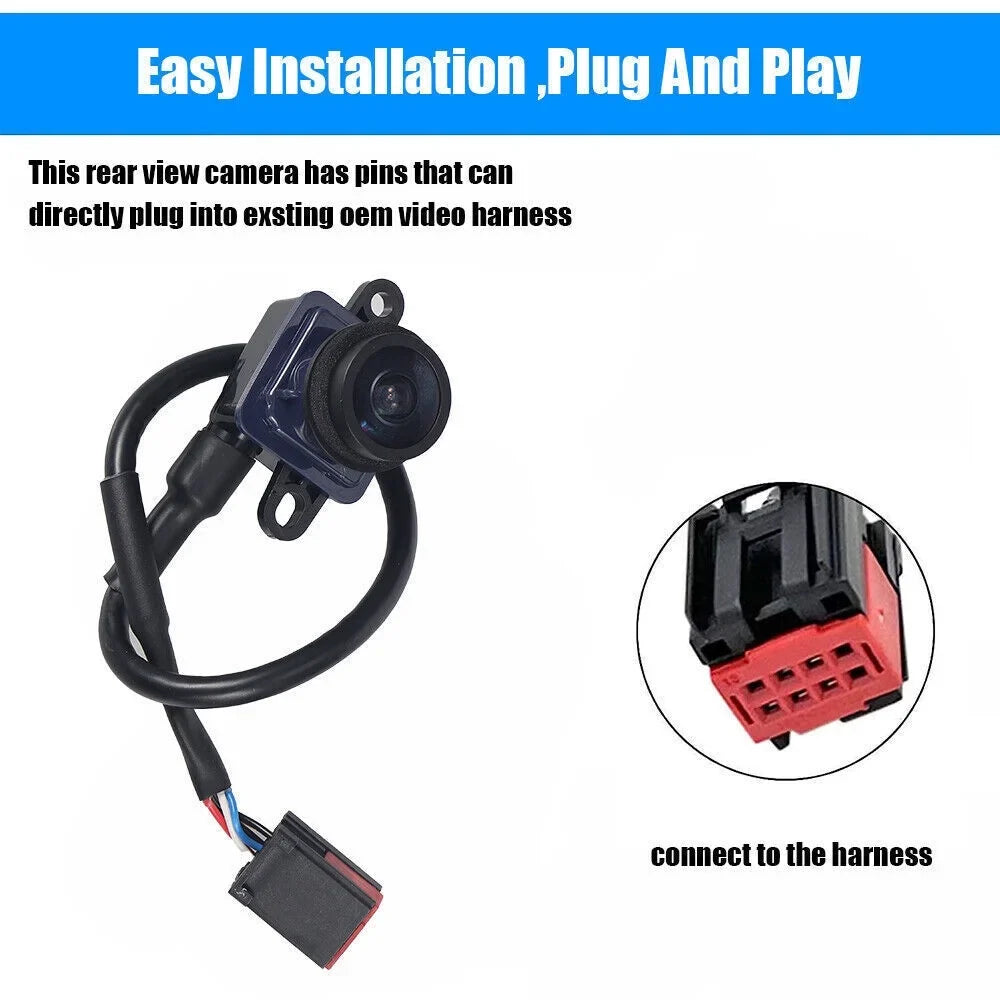 KingFurt OE Rear View Camera 68417057AA for RAM Promaster 1500 2500 3500 2018-2021, Genuine Replacement, 1 Camera - Exclusive Design