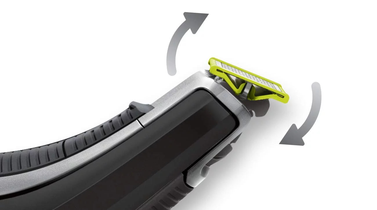 Philips Norelco Oneblade Pro Hybrid Electric Trimmer and Shaver, QP6510/70