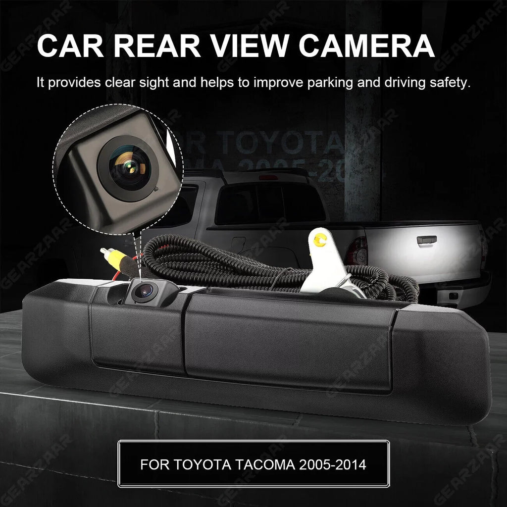 For Toyota Tacoma 2005-2014 2006 2007 2008 09 Tailgate Handle with Backup Camera - Exclusive Design