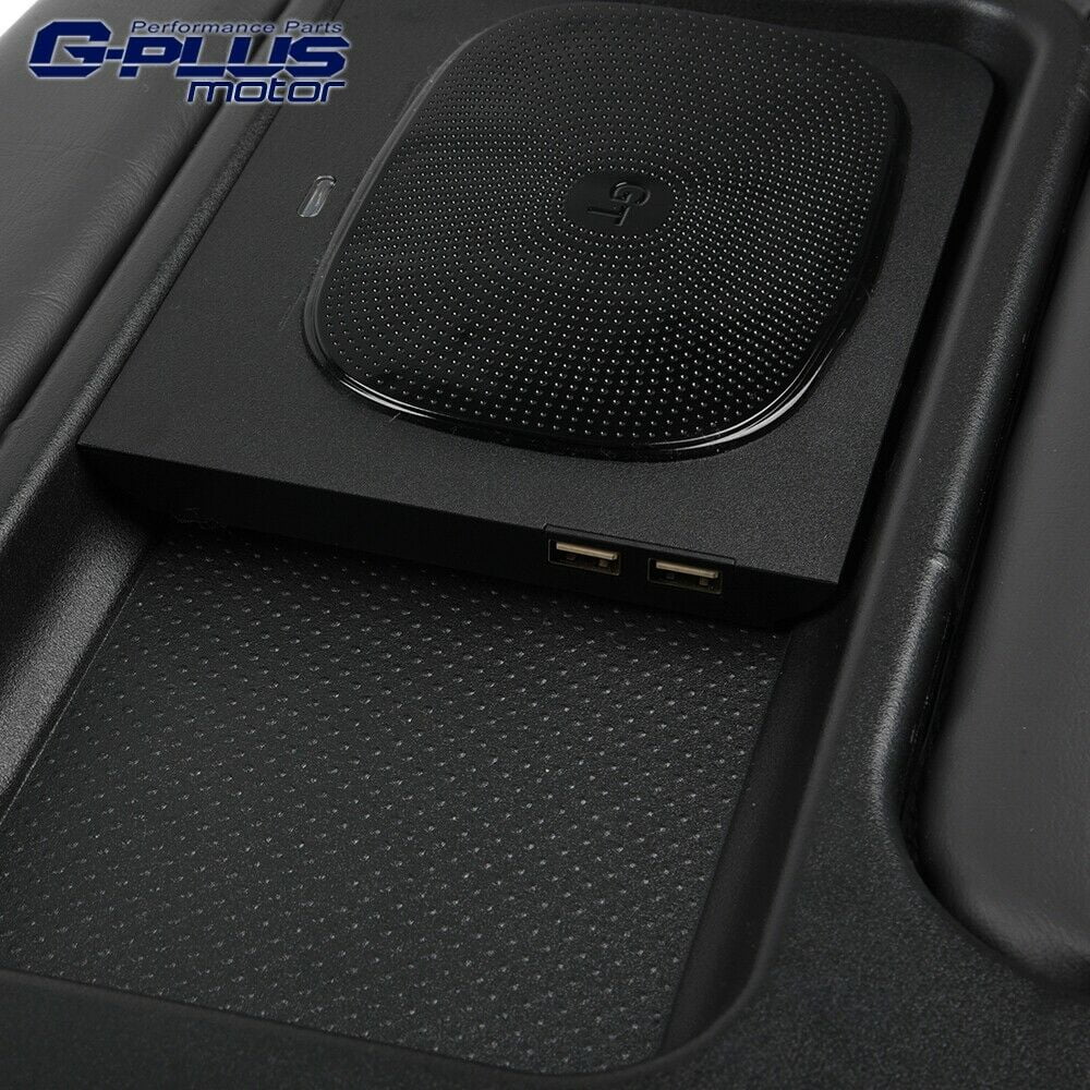 G-Plus Center Console Lid Fit for 1999-2007 Chevy Silverado Suburban Tahoe GMC Sierra Yukon Gray - Exclusive Design