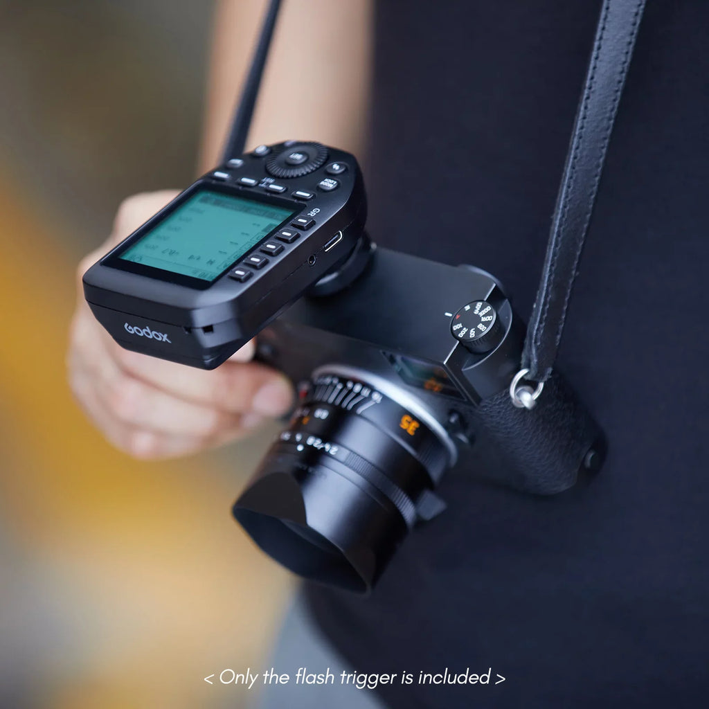 Godox XPROII-L 2.4G Wireless Flash Trigger TTL Autoflash 18000s HSS Large LCD Screen 32 Channels 16 Groups Replacement for Leica Cameras - Exclusive Design