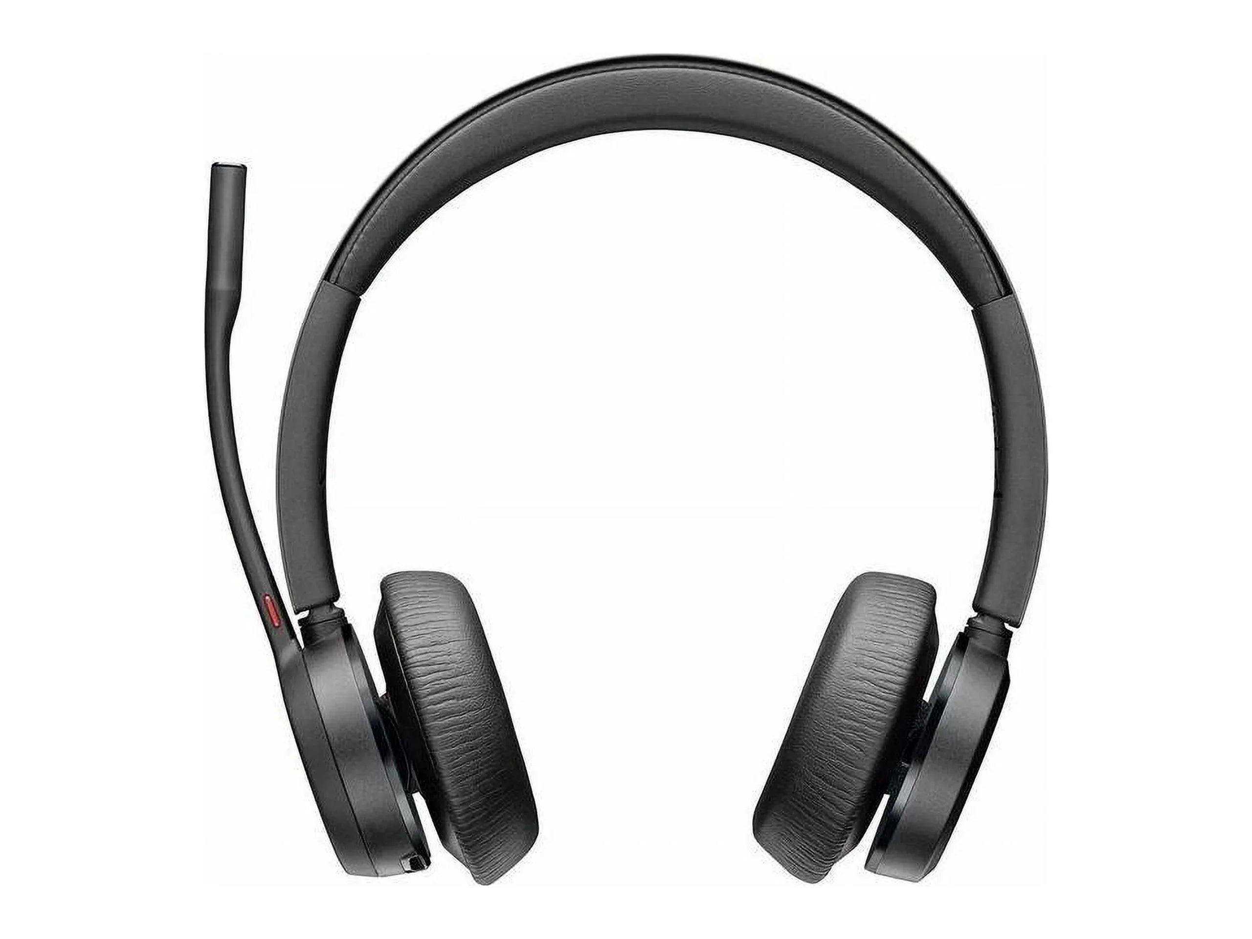 Poly VOYAGER 4300 UC 4320 Headset - Stereo - USB Type A - Wired/Wireless - Bluetooth - 164 ft - 20 Hz - 20 kHz - Over-the-head - Binaural - Ear-cup - 4.92 ft Cable - Noise Cancelling MicrophoneTAA ... - Exclusive Design