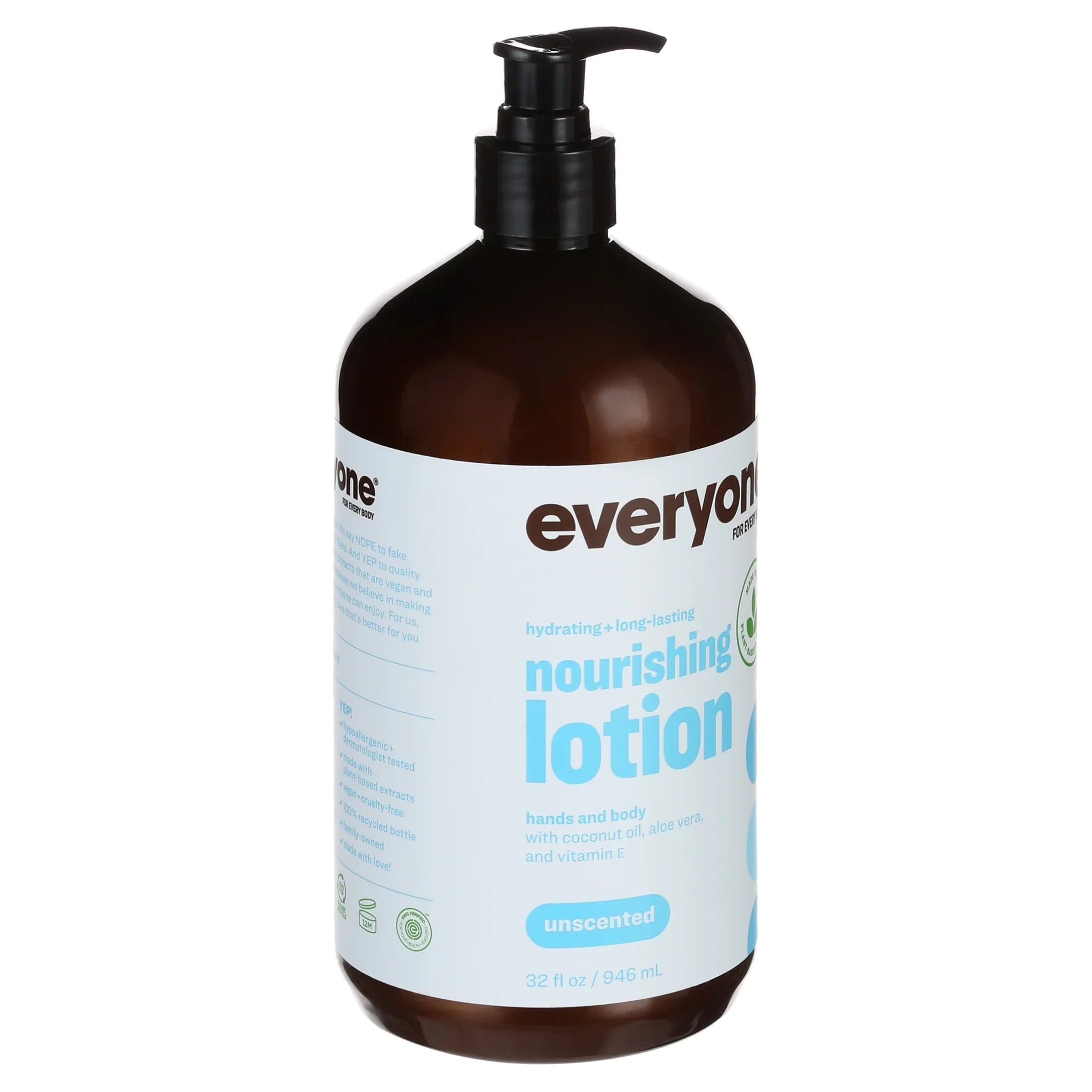 Stylish Everyone 3-in-1 Hand Face and Body Lotion Unscented 32 oz.