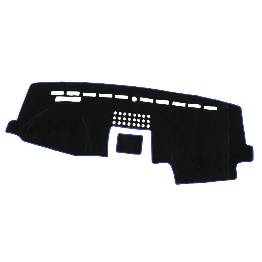 Unique Bargains Car Center Console Dashboard Cover Mat for Ford F150 2015-2020 Protective Polyester Black Blue