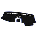 Unique Bargains Car Center Console Dashboard Cover Mat for Ford F150 2015-2020 Protective Polyester Black Blue
