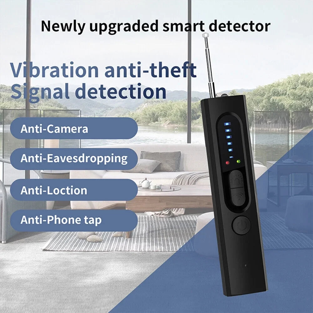 JahyElec Smart Signal Gear Anti-spy Hidden Camera Detector - RF Audio Detection Device