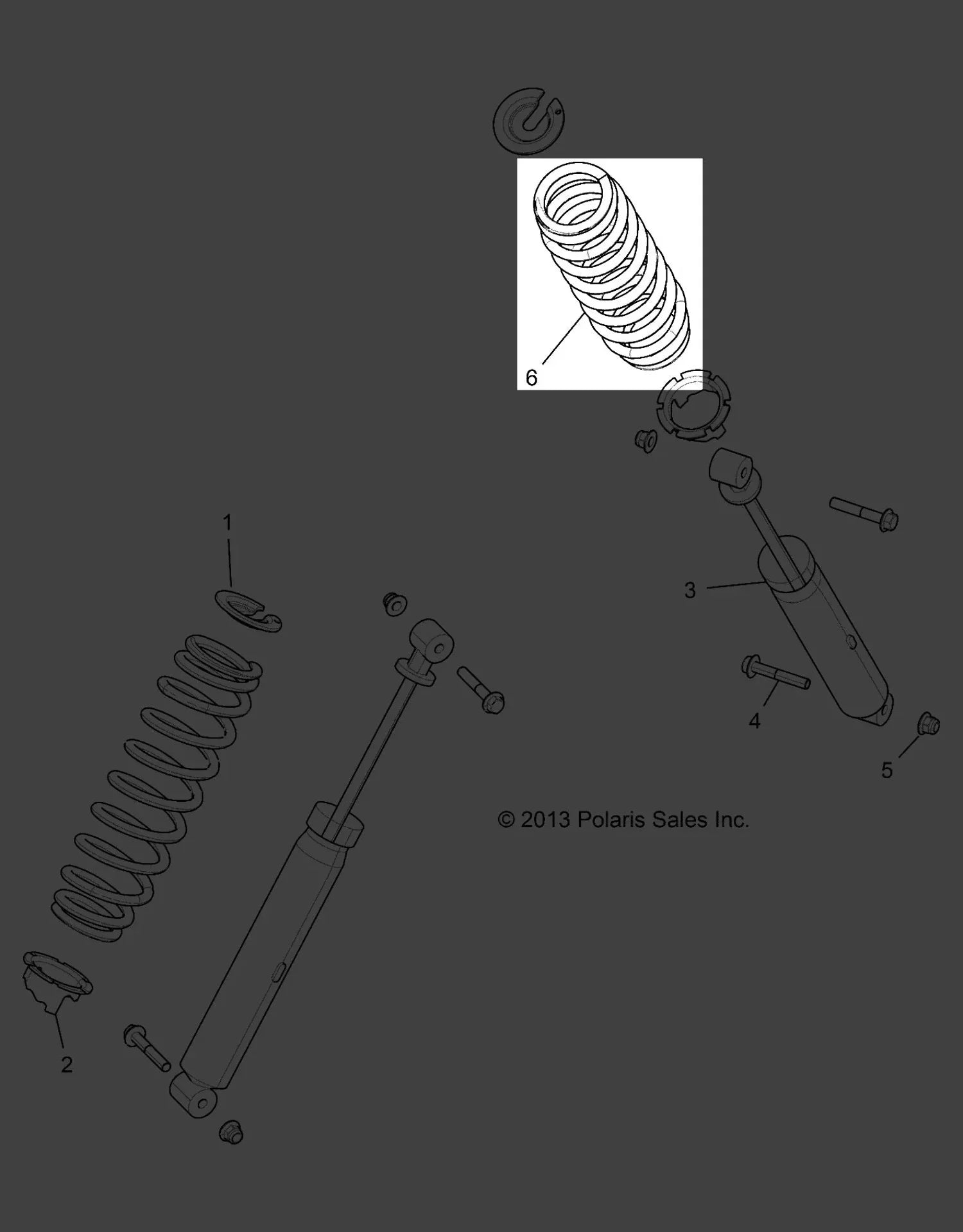 Polaris 2015-2016 Ranger Spr 200 280# 12 4Fl 2Id W Lng 7044138-133 New OEM - Exclusive Design