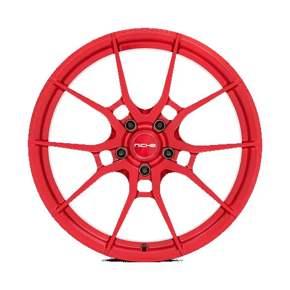 Niche Mono Monoblock Forged Rim M113 20X11 5X115 RED 26MM, T113201190+26 - Exclusive Design