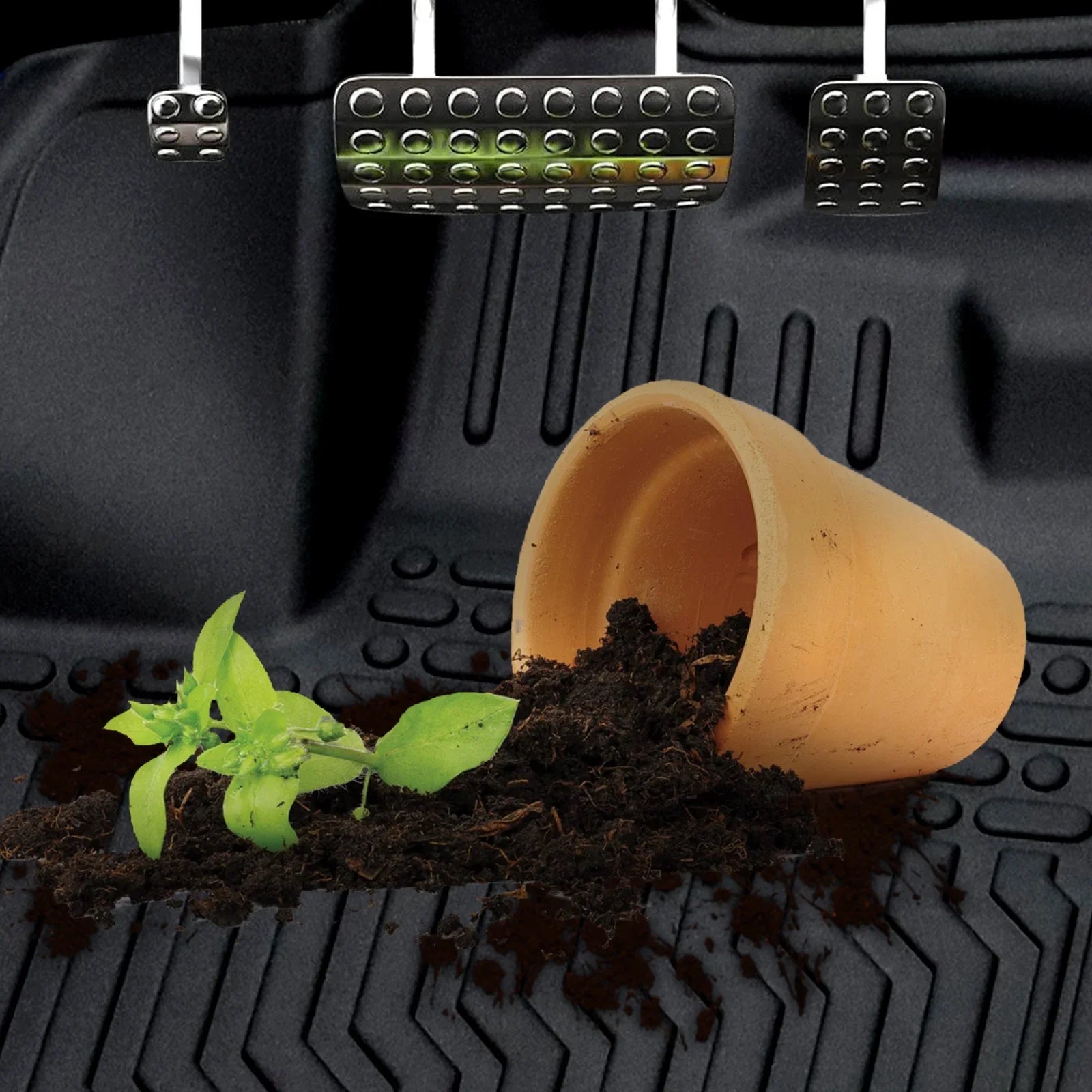 Stylish moobody Floor Mats,Bucket Center Telluride Bucket Console Floor 2020-2023 Kia Telluride Car Dazzduo Floor Telluride