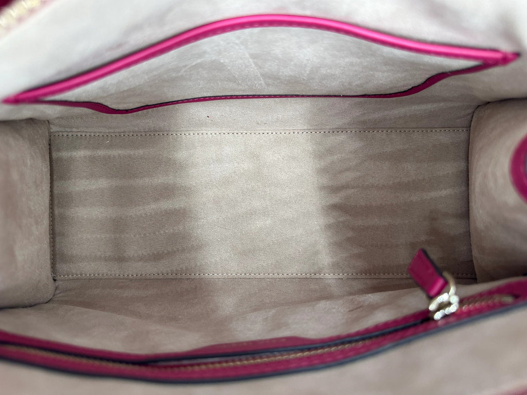 Kate Spade Knott Colorblocked Medium Zip Top Satchel - Renaissance Rose Multi - Exclusive Design