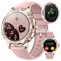 Stylish VOPOCO Smart Watch for Women (Answer/Make Calls) 1.2" Lightweight HD Screen Sports Smartwatch for iPhone Android
