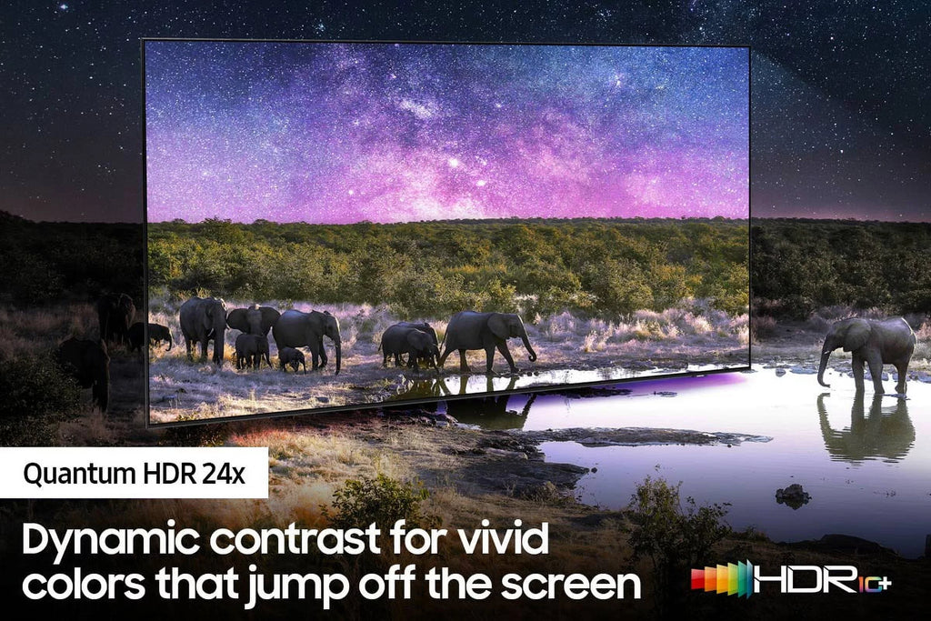 Samsung QN43QN90BAFXZA 43" QLED Quantum Matrix Neo 4K Smart TV with a Samsung VG-ARAB22WMT Auto-Rotating Wall Mount for 43"-55" Samsung TVs (2022)