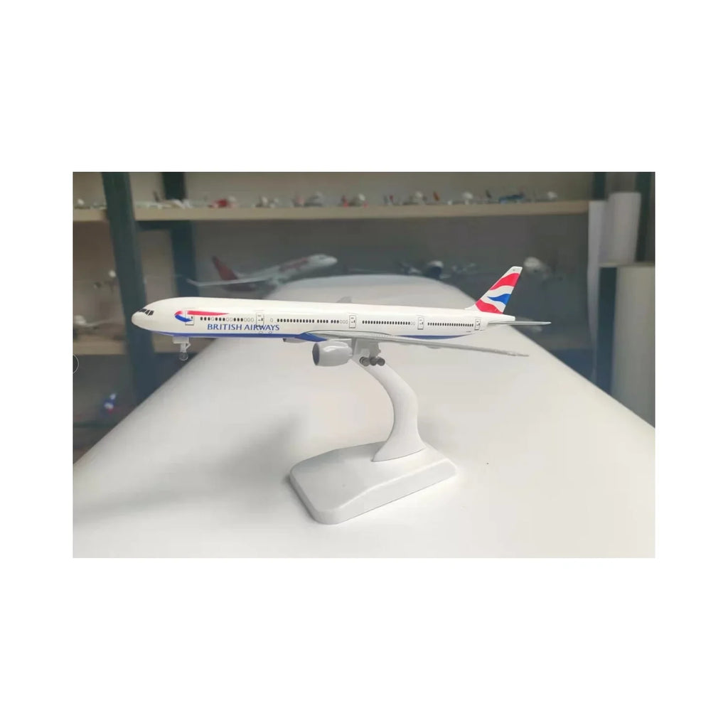 Stylish British Airways Airbus A380 Replica Toy Model with Stand Diecast Alloy with ABS plastic parts