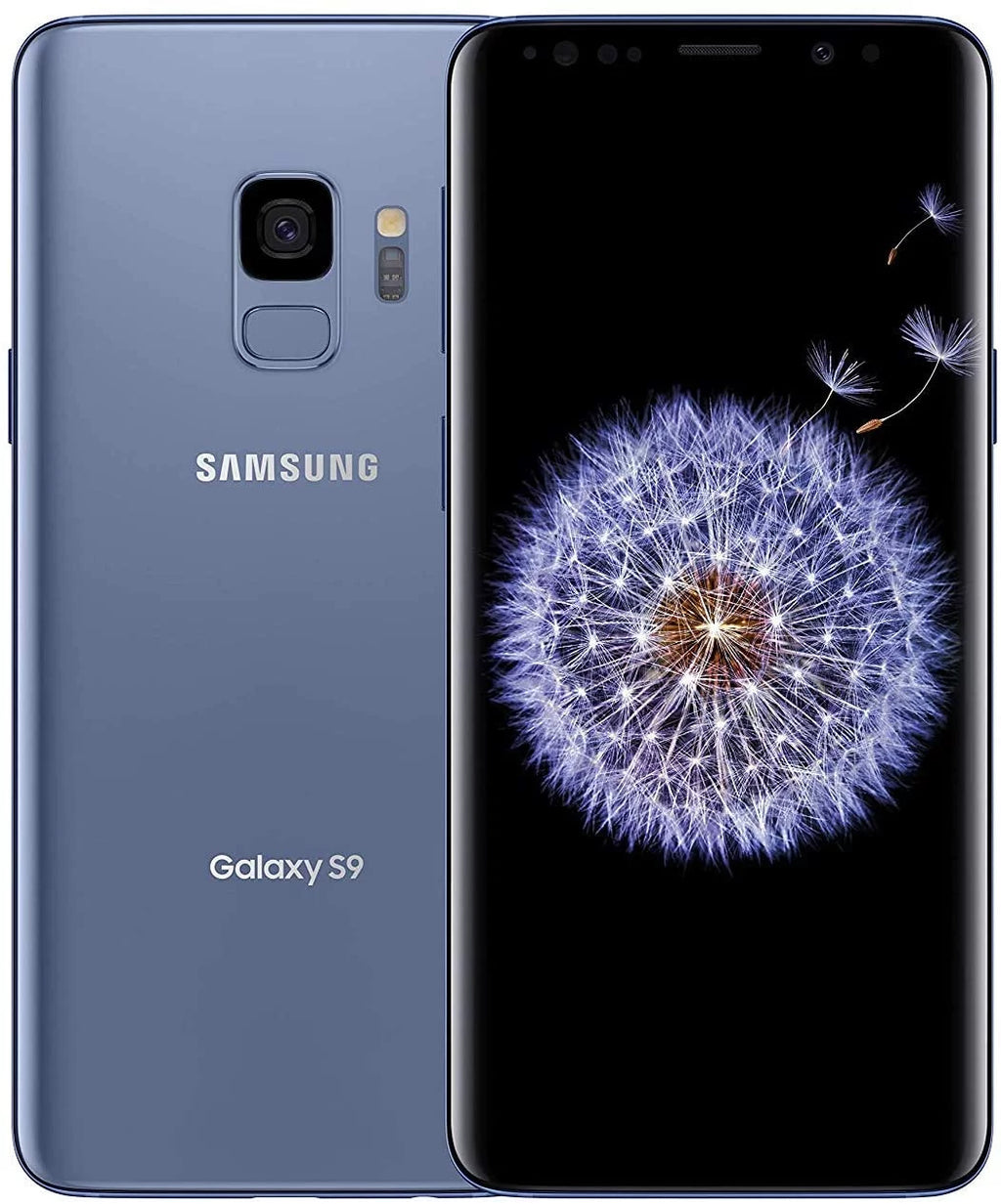 Pre-Owned Samsung Galaxy S9 G960U 64GB Fully Unlocked Coral Blue (Refurbished: Fair) - Exclusive Design