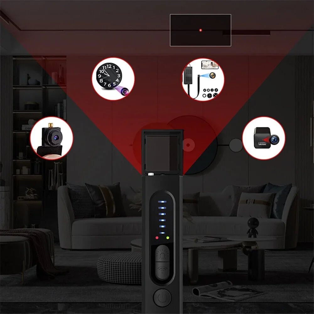 JahyElec Smart Signal Gear Anti-spy Hidden Camera Detector - RF Audio Detection Device