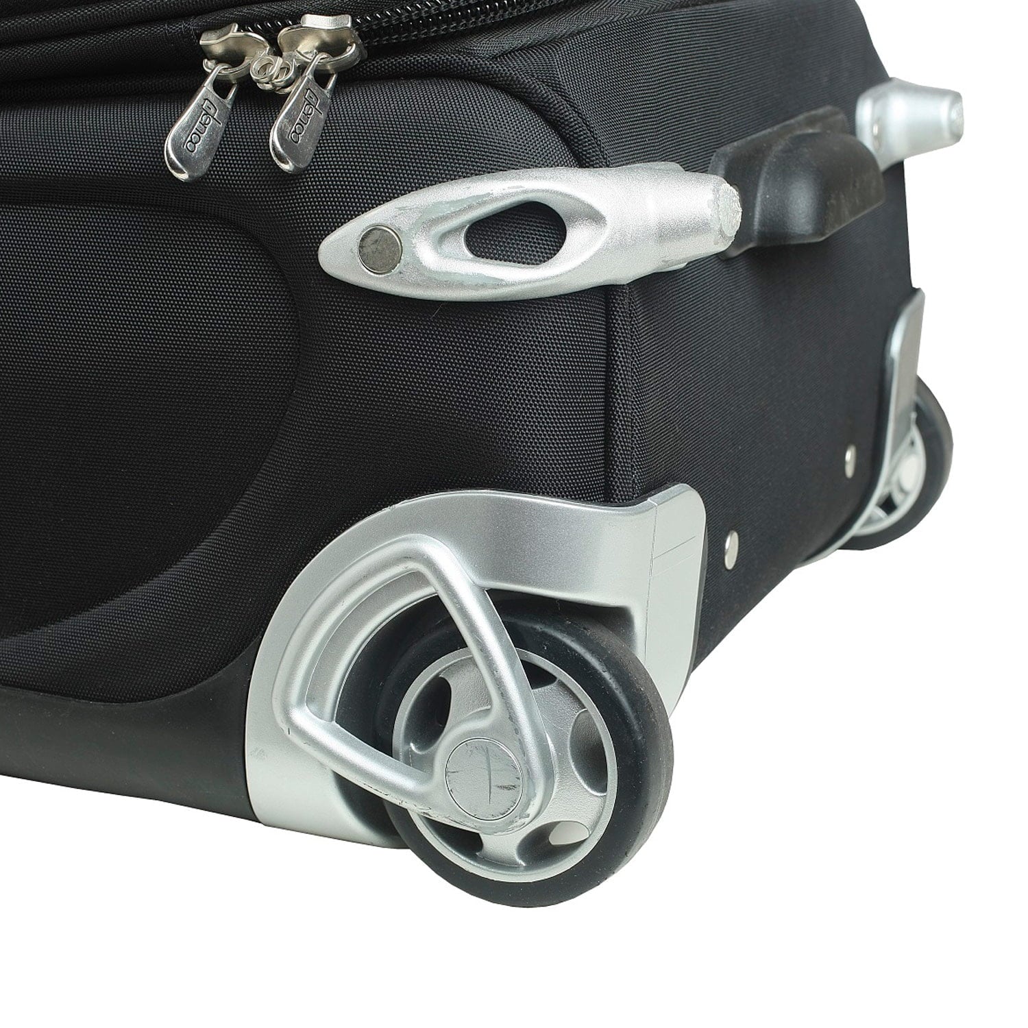 MOJO Black UConn Huskies 21" Softside Rolling Carry-On Suitcase