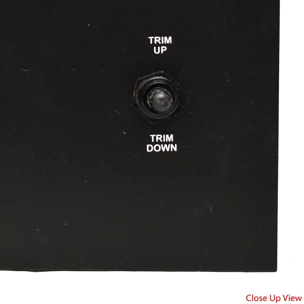 Lowe Boat Trim Switch Panel 2125510 | 7 x 5 Inch Plastic Black - Exclusive Design