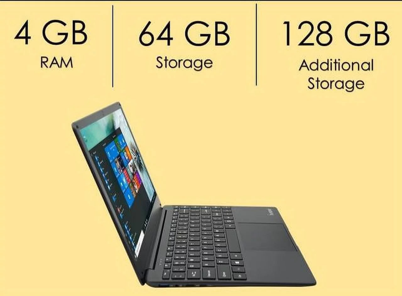 iView 1430NB-14.1in 1920x 1080 IPS High Resolution, Dual , 4GB/64GB and USB Mouse