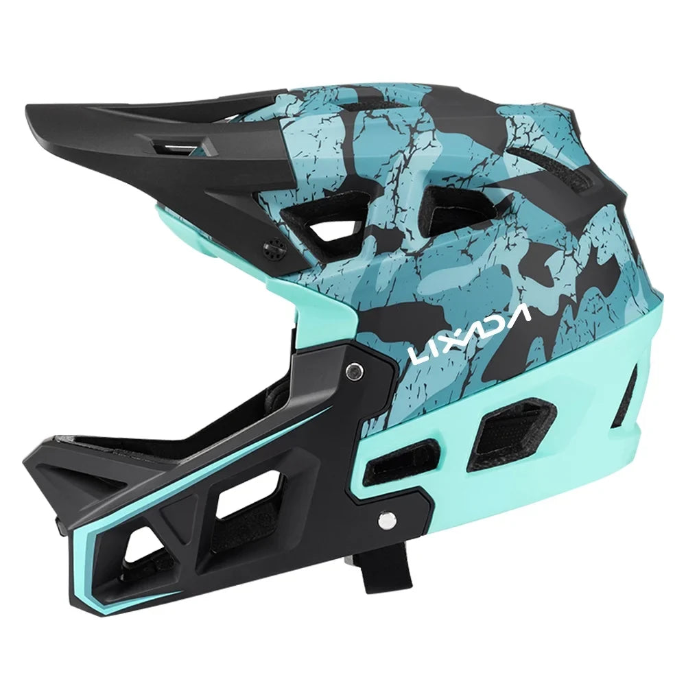 Htovila Helmet,Bike Helmet Head Circumferences Of Visor Over 31 Circumferences Of Bike Over 31 Head Helmet With Visor Helmet Downhill Mtb Helmet Men/women Mountain Downhill Mtb Helmet With Visor Over