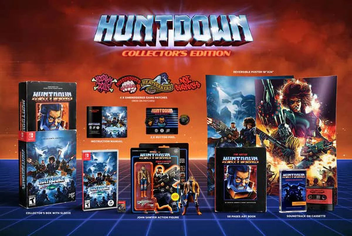 Huntdown (Collector's Edition) - Nintendo Switch - Exclusive Design