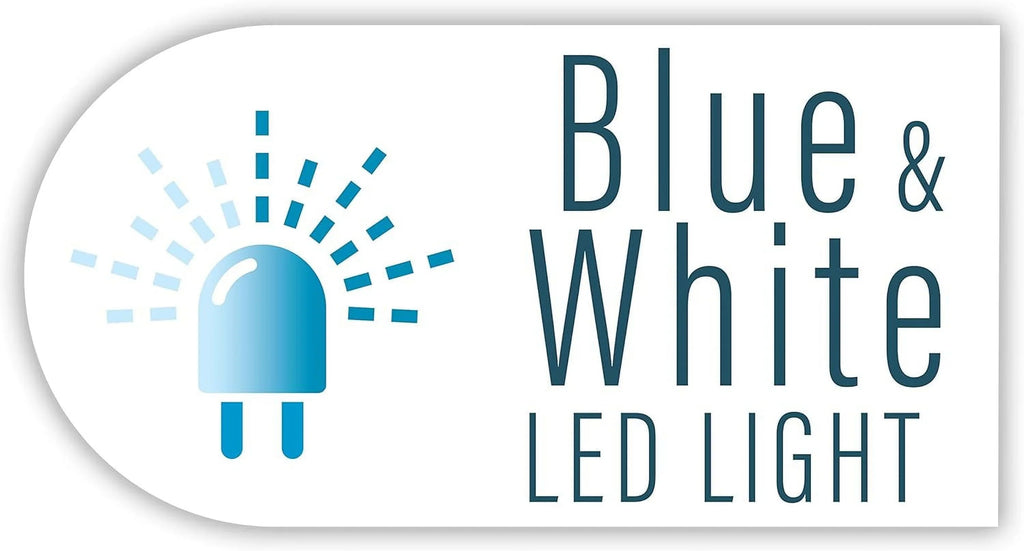 Stylish LED Light 5 Gallons, Blue And White LED Lights, For Aquariums Up To 5 Gallons, Model:29028