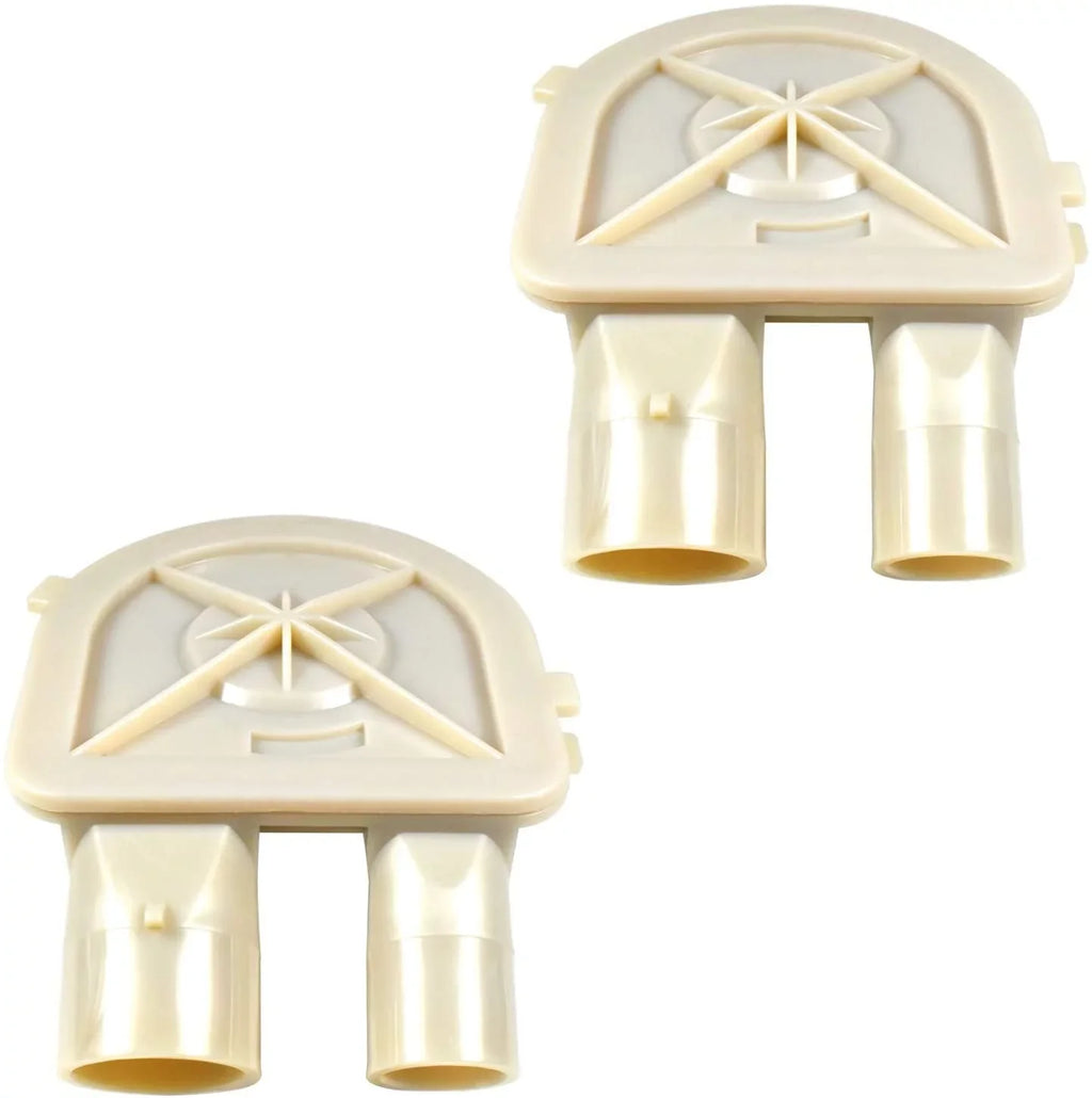 HQRP 2-Pack Washer Drain Pumps compatible with Maytag 2DMTW5705TW0 3RMTW4905TW2 3UMTW5955TW1 7MMTS0510XW0