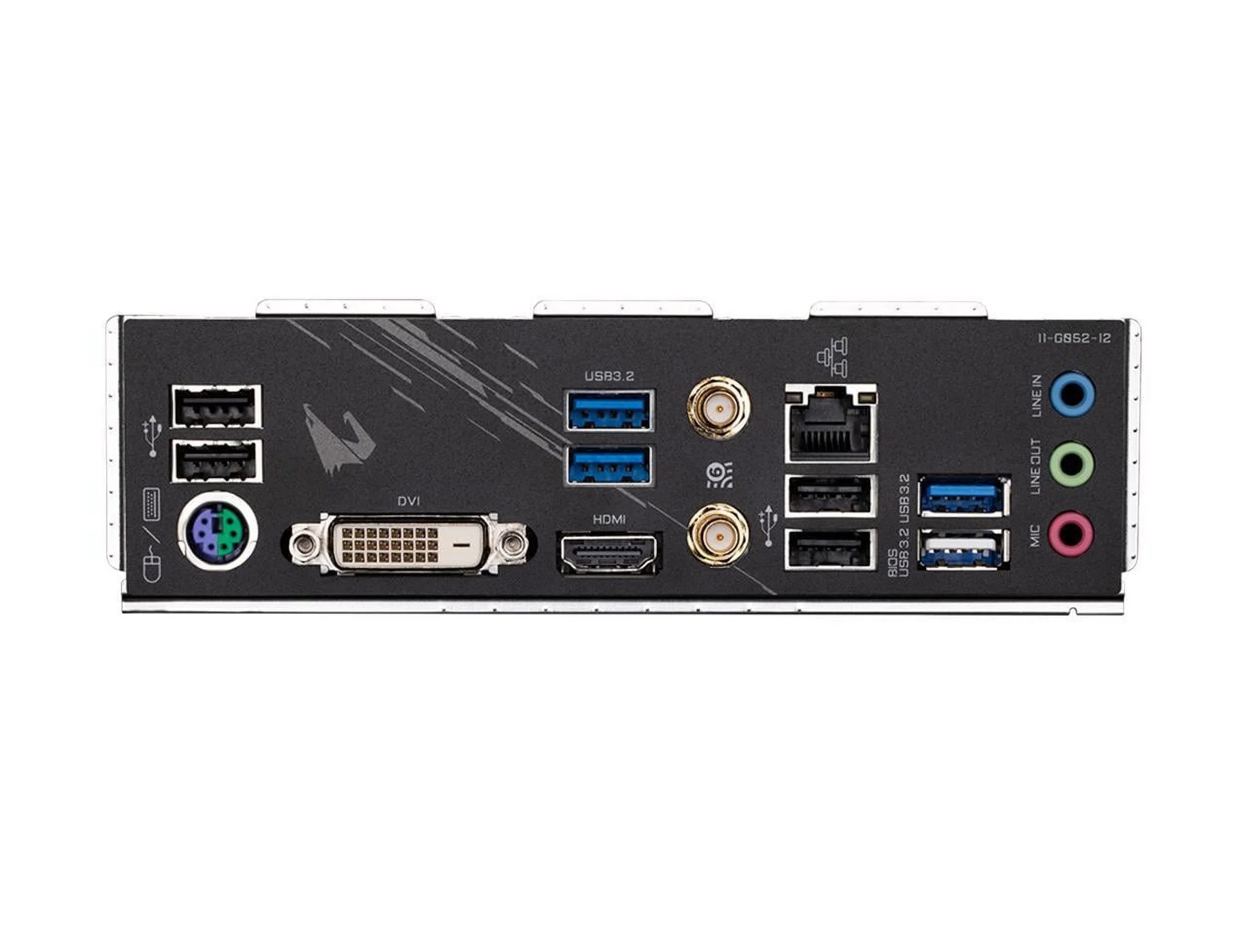 GIGABYTE B550M AORUS ELITE AX (rev 1.3) AM4 AMD B550 Micro-ATX Motherboard with Single M.2, SATA 6Gb/s, USB 3.2 Gen 1, Realtek GbE LAN, PCIe 4.0