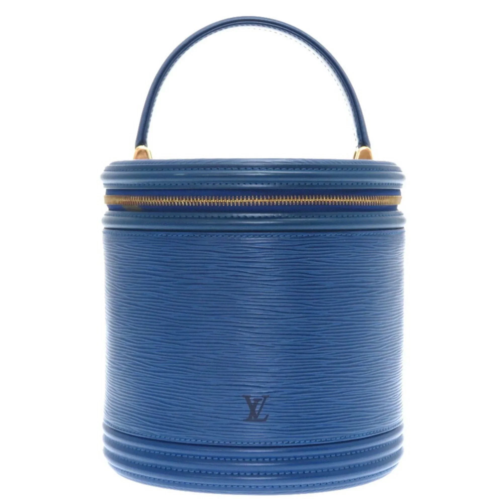 Stylish Pre-Owned Louis Vuitton Epi Cannes Blue M48035 Handbag Bag LV 0101 LOUIS VUITTON (Fair)