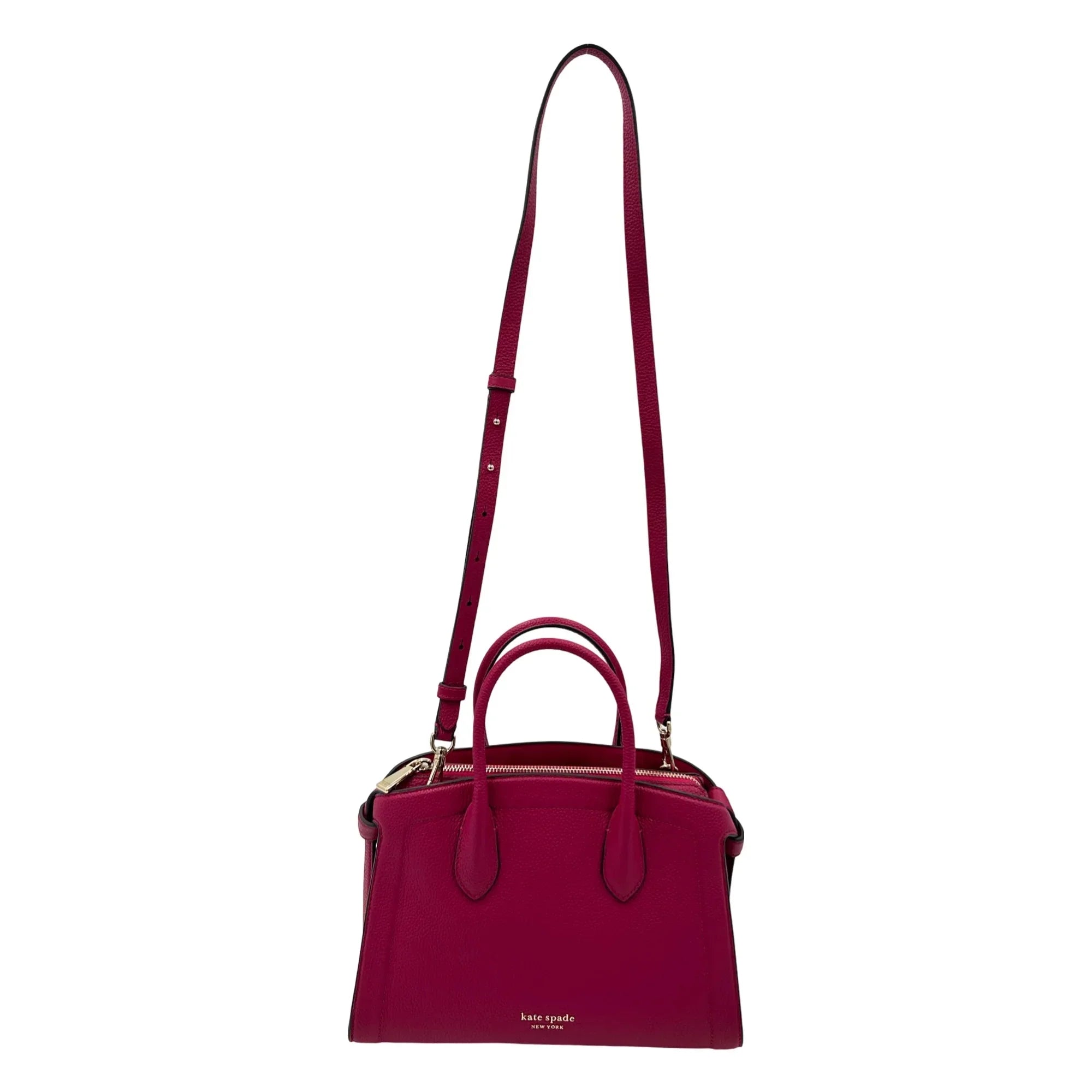 Kate Spade Knott Colorblocked Medium Zip Top Satchel - Renaissance Rose Multi - Exclusive Design