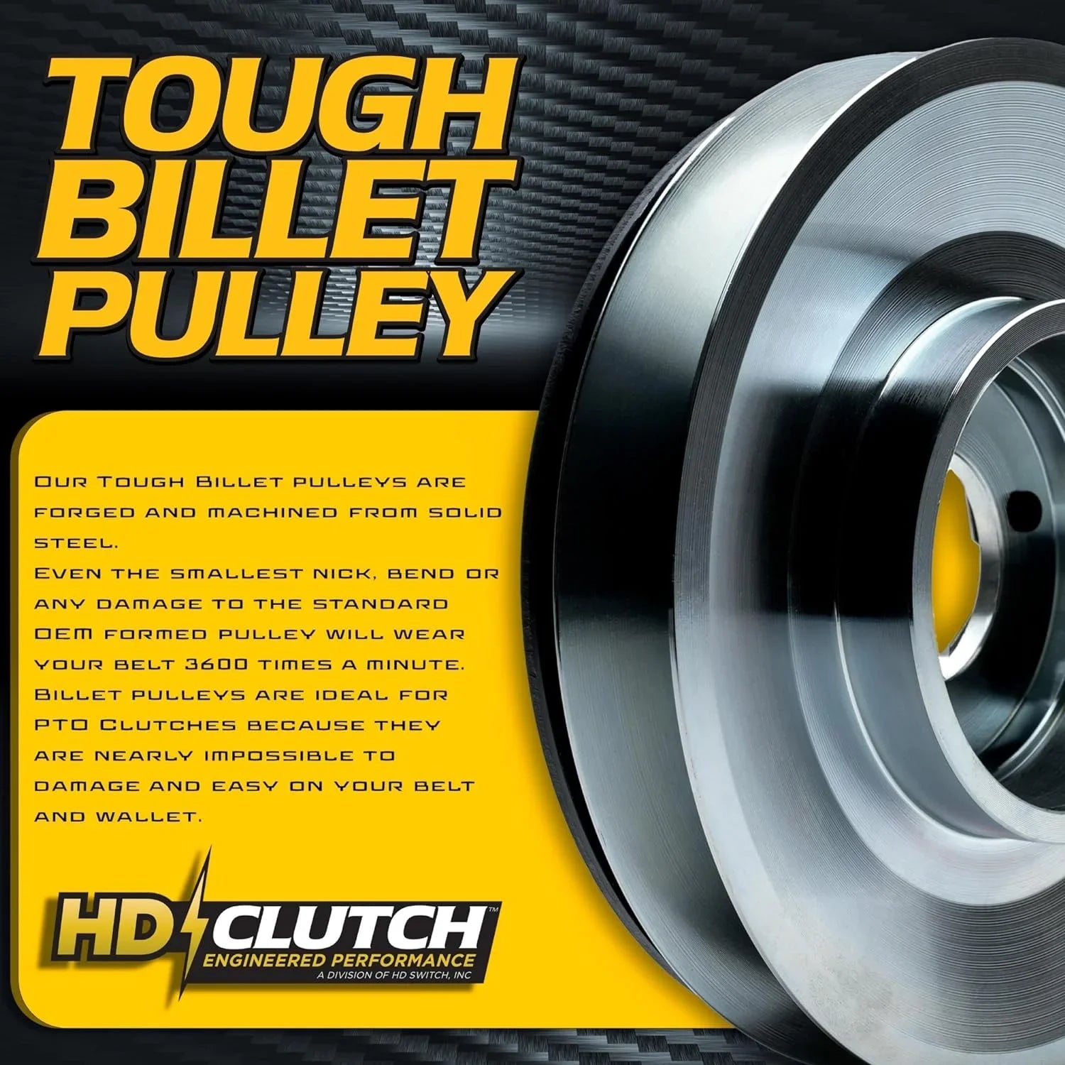 HD Switch 462715 GT1 High Torque 110ftlb (OEM 95) BigBearing Billet Pulley Blade PTO Clutch & 10A 483957 PTO Switch fits Scag 462715 Liberty Z & Scag Freedom Z GT1-CH03L, GT1CH03L Zero Turn Lawn Mower