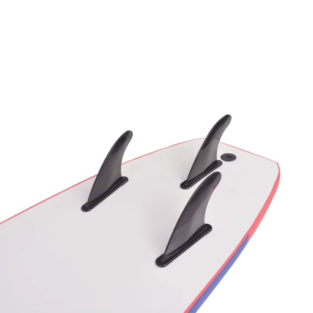 Anself Surfboard with Leash and Fins, Beach Surfing Board Kit for Beginners Youth and Adults 66.9 x 18.4 x 3.1 Inches (L x W x T) - Exclusive Design