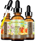 Organic Apricot Kernel Oil Australian 100 % Pure Natural Virgin Unrefined Cold Pressed Carrier Oil 4 Fl. Oz.- 120 Ml For Face, Body, Hair, Lip And Nail Care. Dry Skin, Cracked Hands, Rosacea, Ecz. - Exclusive Design