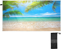 Bestwell Summer Tropical Palm Beach Beach Towel Oversized Towel Blanket, Thin Lampweight Microfiber Sand Free Quick Dry Towel, 30âX60â Multipurpose Pool Bath Yoga Swim Shower Towel
