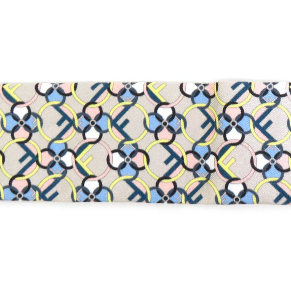 Pre-Owned FENDI Scarf Muffler Silk Multicolor Women's e58552f (Good)
