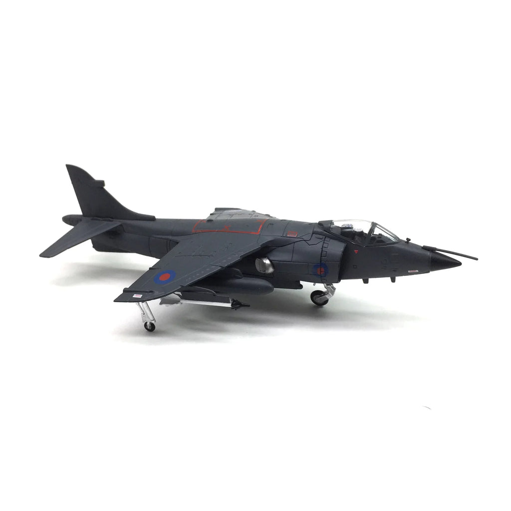 Stylish 1:72 UK Air Force 1982 Sea Harrier Jet Fighter Model Military Fighter Aircraft Model Alloy Simulation Collection Display