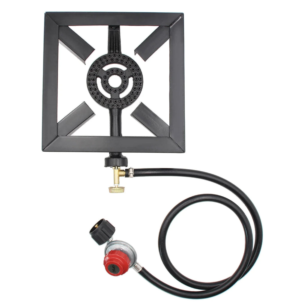 Andoer Portable Fire Control Stove, 8KW Gas Boiling Ring Cast Iron Cooker - Exclusive Design