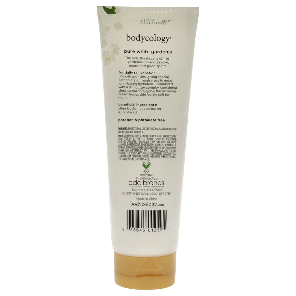 Stylish Bodycology Pure White Gardenia Body Cream 8oz