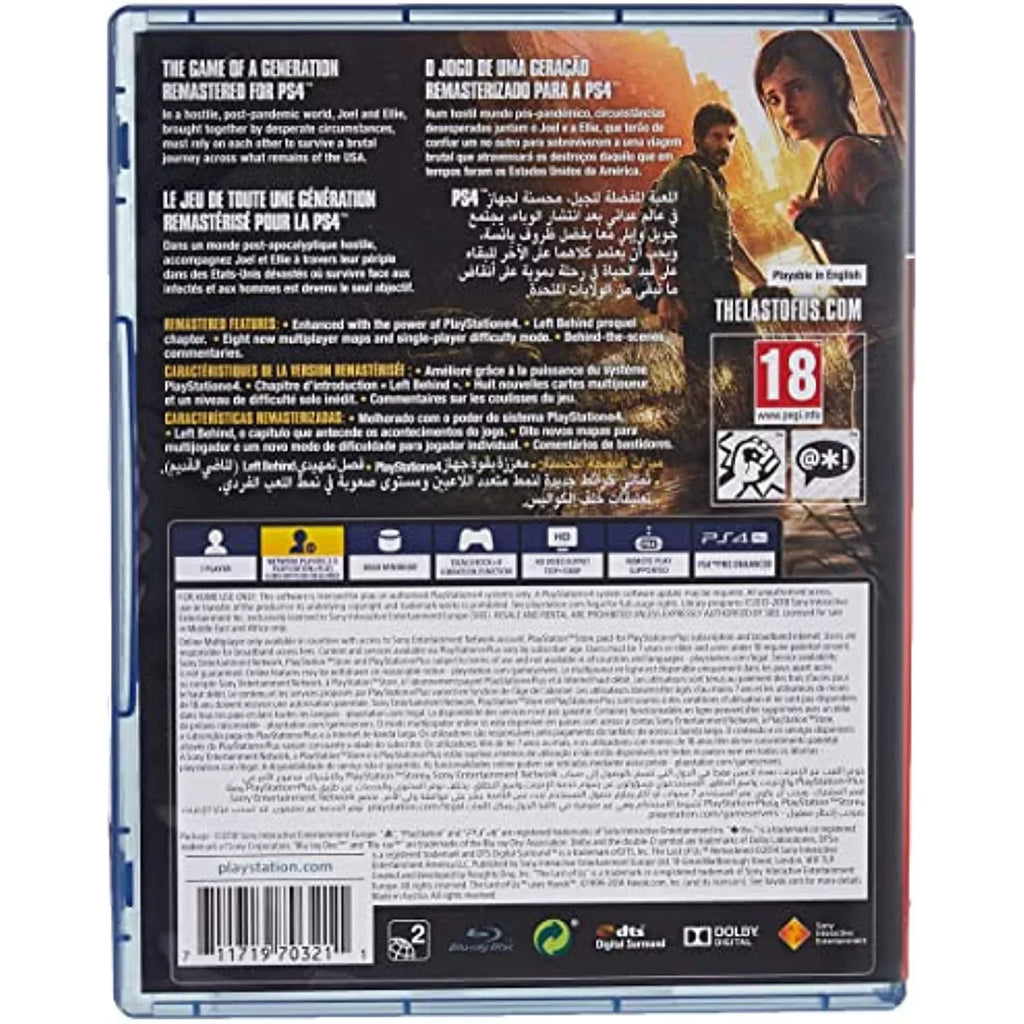 The Last Of Us: Remastered (Ps4) - Exclusive Design