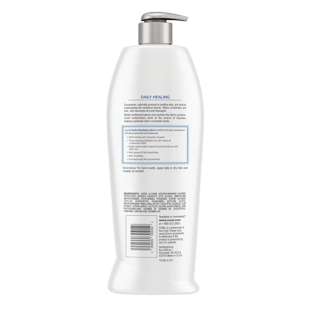 CurÃÂ©l Daily Healing Body Lotion for Dry Skin, 20 Ounces