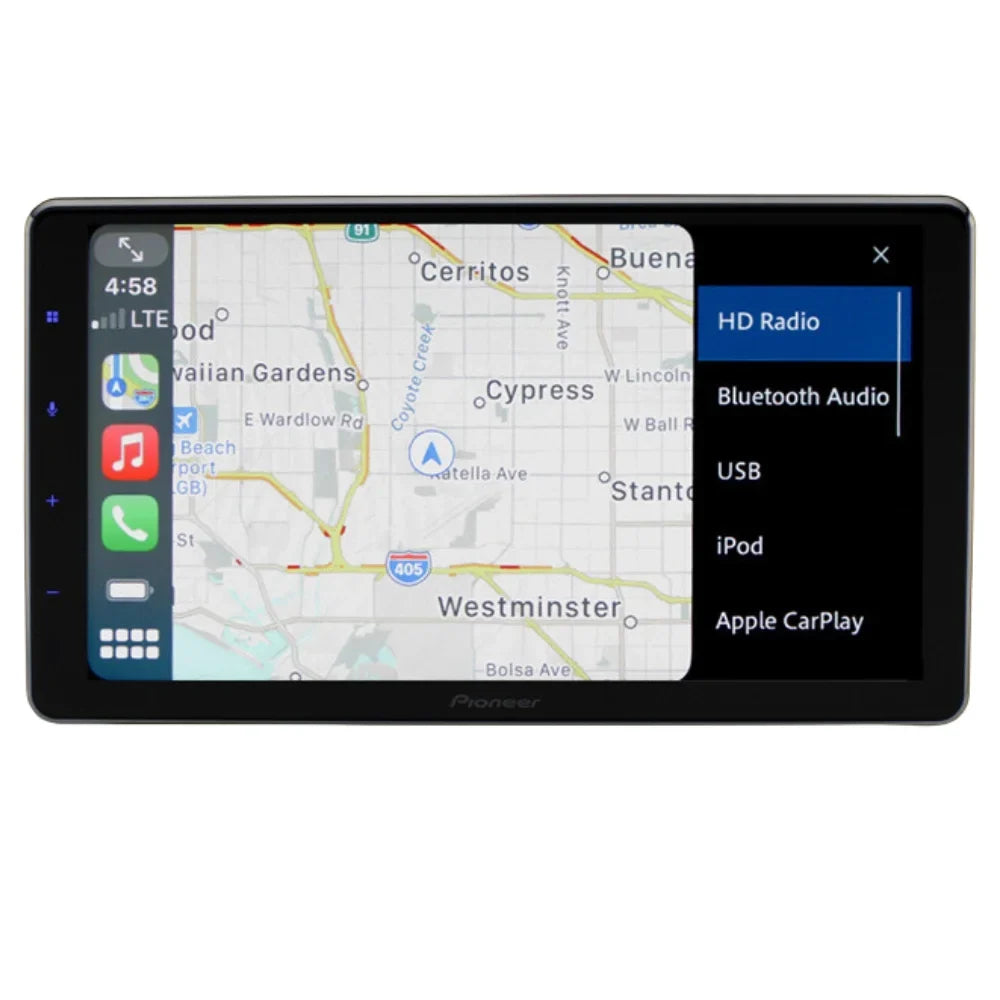 Stylish New Pioneer DMH-WT7600NEX 9" Digital Multimedia Receiver w/ License Plate Camera