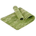Large Fitccessory Sweat Proof Marble Yoga Mat - 3mm Thick for Home Yoga, Pilates, Stretching, Floor & Fitness Workouts