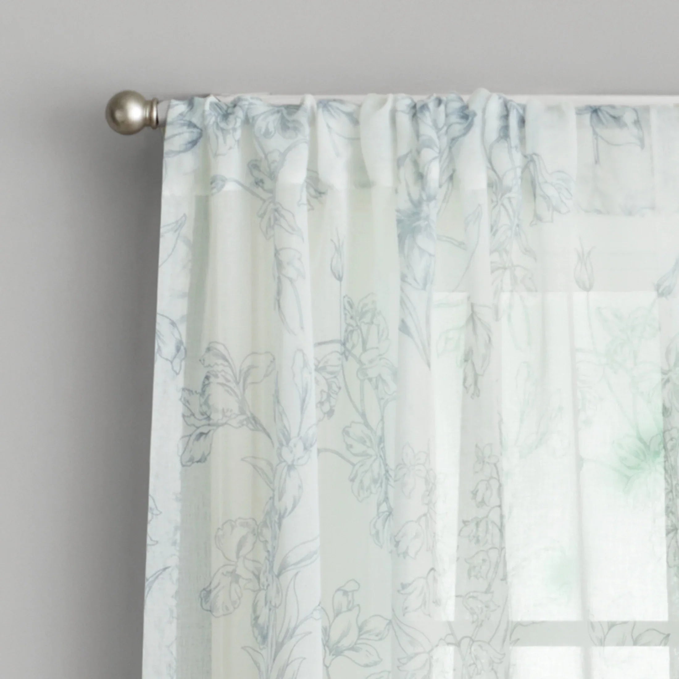 The Pioneer Woman Blooming Bouquet 2 Pack Curtain Panel, Polyester 40x84, Floral, Multi, RodPocket - Exclusive Design