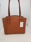 Kate Spade Monet Large 3-Compartment Brown Leather Tote WKRU6948 NWT $399 - Exclusive Design