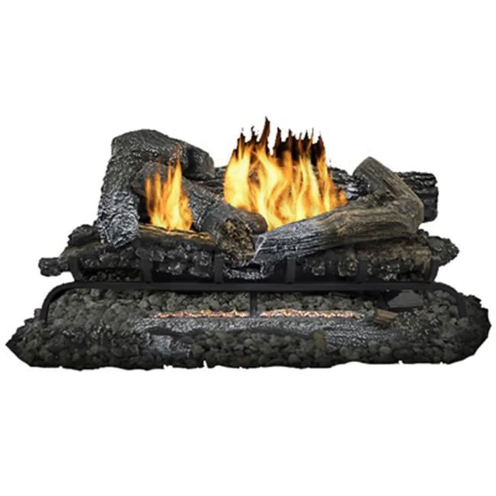 KozyWorld Highland Vent-Free Gas Logs - Exclusive Design