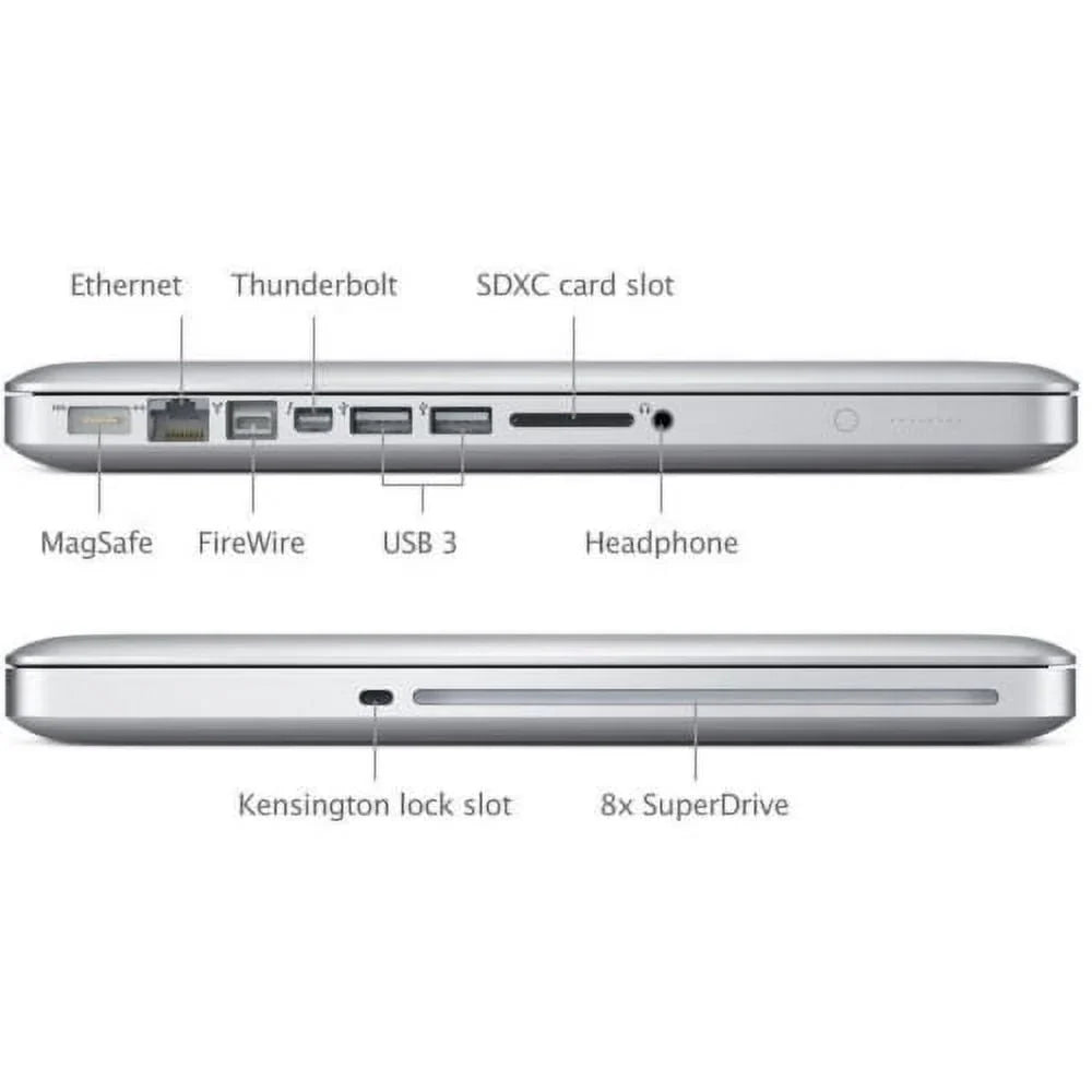 Restored Apple Pro i5 2.5GHz 4GB RAM 500GB HD 13 - MD101LL/A (Refurbished) - Exclusive Design