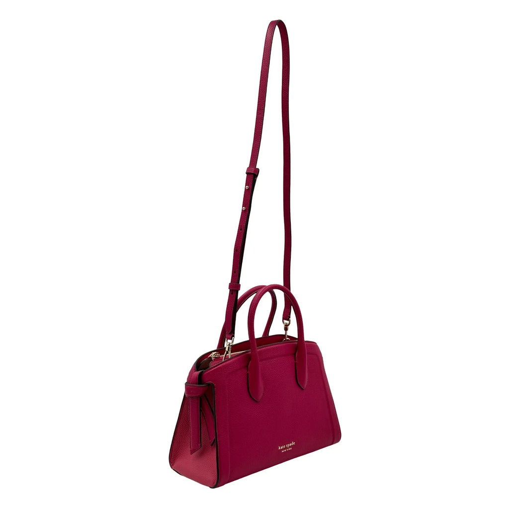 Kate Spade Knott Colorblocked Medium Zip Top Satchel - Renaissance Rose Multi - Exclusive Design